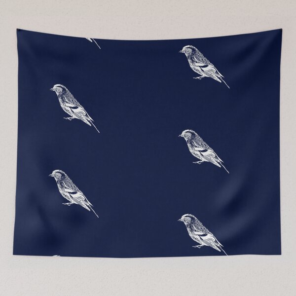 Item preview, Eurasian Siskin White Design  designed and sold by designsasstultd.