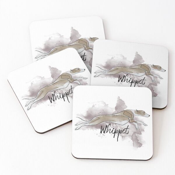 Item preview, Whippet Watercolor designed and sold by Spinyflowerart.