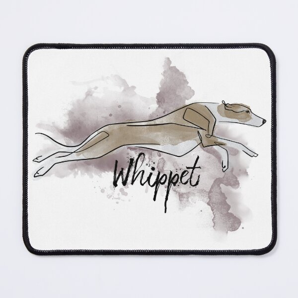 Item preview, Whippet Watercolor designed and sold by Spinyflowerart.