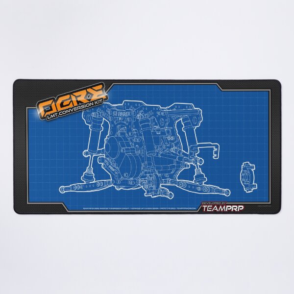 Team PRP Ogre Blueprints desk and pit mat Desk Mat
