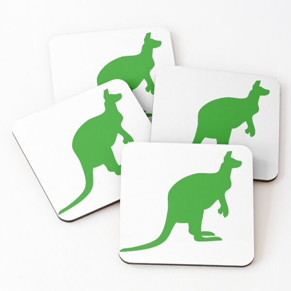 Item preview, Green Kangaroo (large format). designed and sold by Foutox.