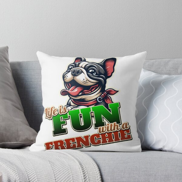 Item preview, La vida es mejor con un bulldog francés, Frenchie designed and sold by ThisDress.