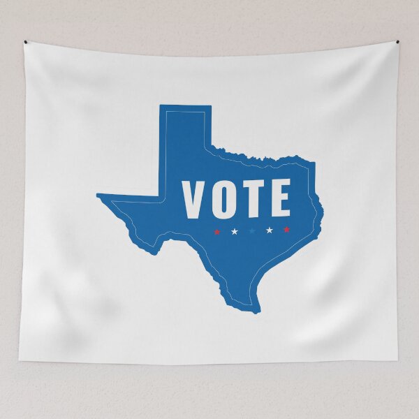 Item preview, Texas Turning Blue: Vote Democratic designed and sold by Mundivagant Designs.