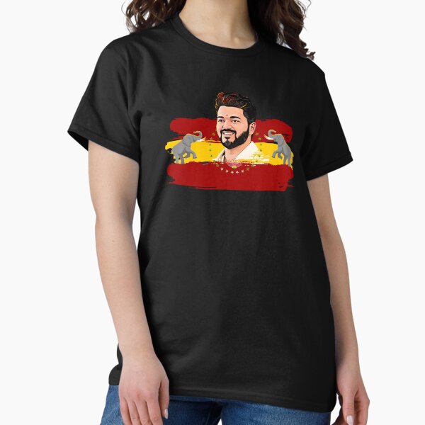 TVK Tamilaga Vettri Kazhagam Thalapathy Vijay Party Fan Merchandise Classic T-Shirt