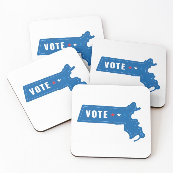 Item preview, Massachusetts Votes Blue: Support Democratic Change designed and sold by Mundivagant Designs.