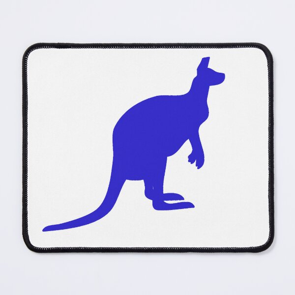 Item preview, Blue kangaroo (large size). designed and sold by Foutox.