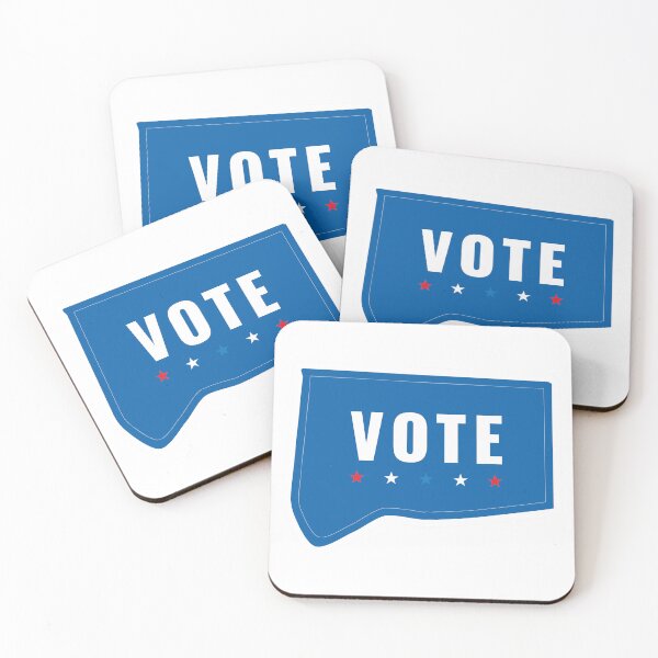 Item preview, Connecticut Stands for Change: Vote Democrat designed and sold by Mundivagant Designs.