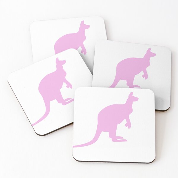 Item preview, Pink kangaroo (large format). designed and sold by Foutox.