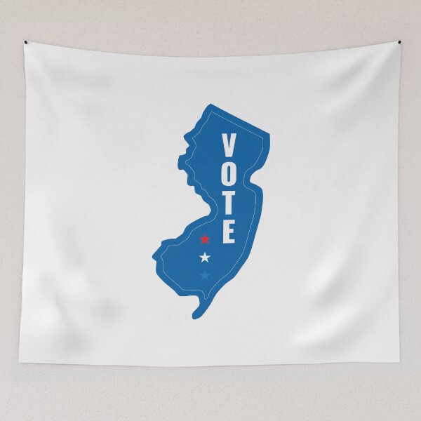Item preview, New Jersey Votes Blue: Stand for Progress designed and sold by Mundivagant Designs.