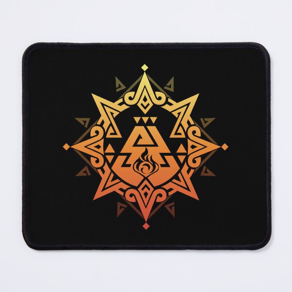 Item preview, Natlan logo Genshin Impact designed and sold by damomonkey.
