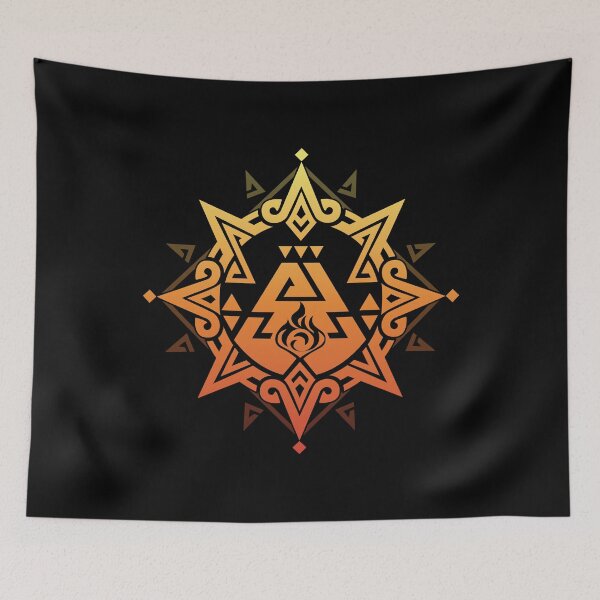 Item preview, Natlan logo Genshin Impact designed and sold by damomonkey.