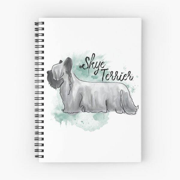 Artikelvorschau, Aquarell eines Skye Terriers entworfen und verkauft von Spinyflowerart.