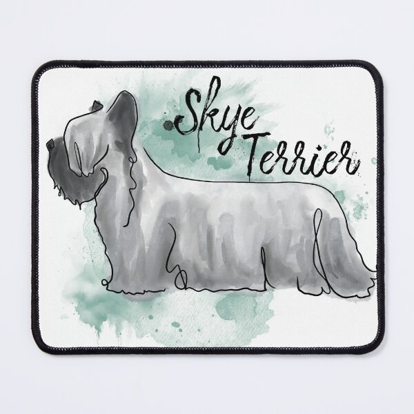Item preview, Skye Terrier Watercolor designed and sold by Spinyflowerart.