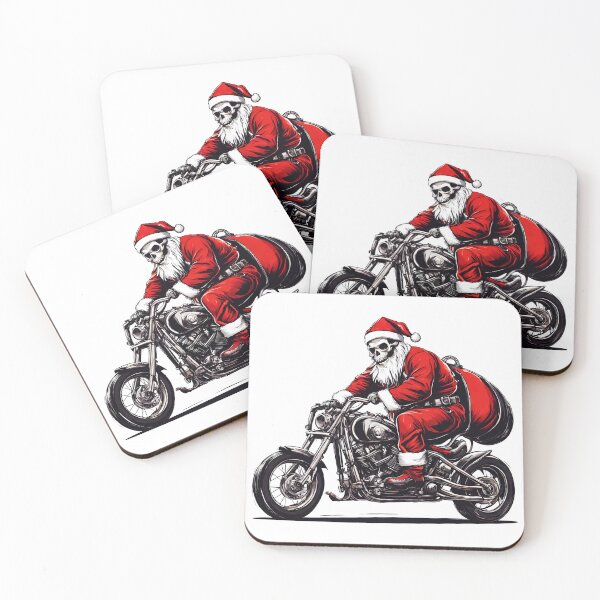 Item preview, Santa Skull Cruising Through Christmas Night 2 designed and sold by Tom-Johnson.
