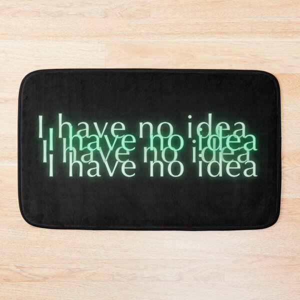 Item preview, I have no idea designed and sold by agamilion.