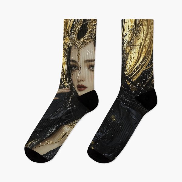 Item preview, Ethereal Queen of the Gilded Shadows designed and sold by oanaunciuleanu.