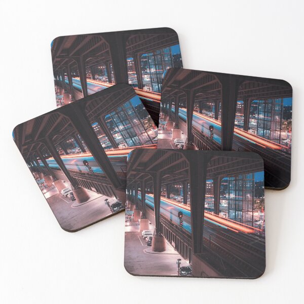 Item preview, Neon City Train Lights designed and sold by TKPhotoPrints.