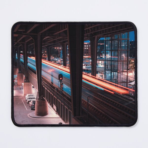 Item preview, Neon City Train Lights designed and sold by TKPhotoPrints.