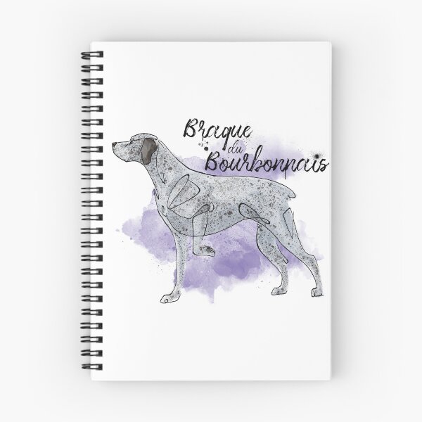 Item preview, Braque du Bourbonnais Watercolor designed and sold by Spinyflowerart.
