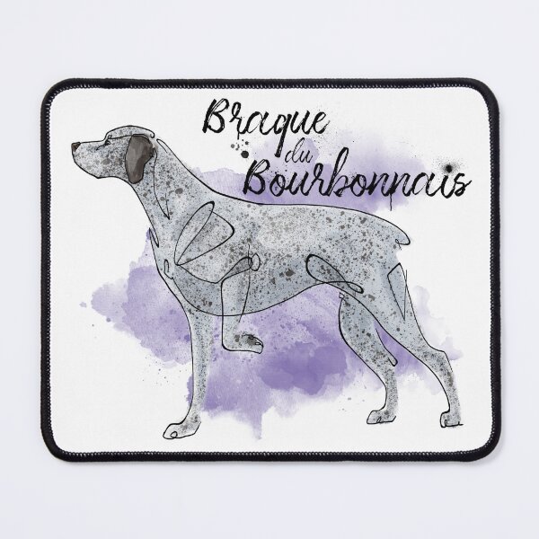 Item preview, Braque du Bourbonnais Watercolor designed and sold by Spinyflowerart.