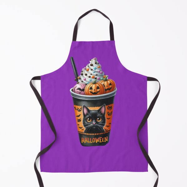 Item preview, Pumpkin Cat Halloween Drink Cup with Whipped Cream and Chocolate  designed and sold by styleonestaa.