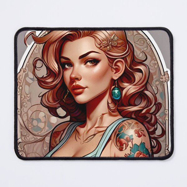 Item preview, Tattoo Pinup Girl designed and sold by MatrixTattoo.