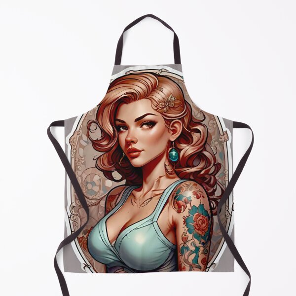 Item preview, Tattoo Pinup Girl designed and sold by MatrixTattoo.