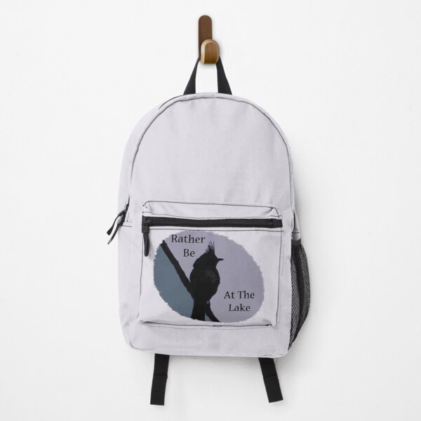 Item preview, Rather Be At Lake Bird Silhouette Simple designed and sold by natureinfocus.