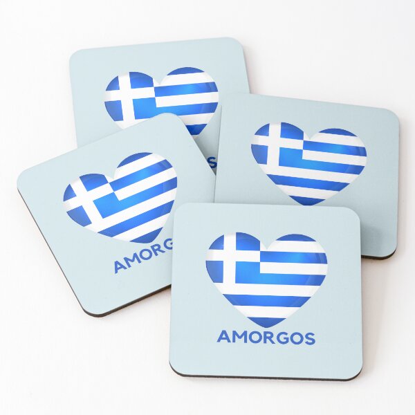 Item preview, I Love Amorgos (Greece) designed and sold by FutureTraveller.