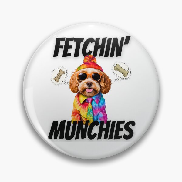 Item preview, Fetchin' Munchies: Cute Cavapoo Stoner T-Shirt for Dog Lovers designed and sold by Fredster1966.