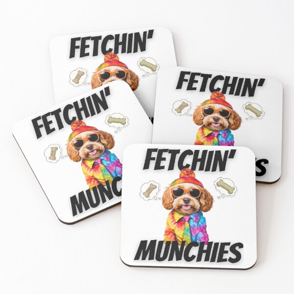 Item preview, Fetchin' Munchies: Cute Cavapoo Stoner T-Shirt for Dog Lovers designed and sold by Fredster1966.