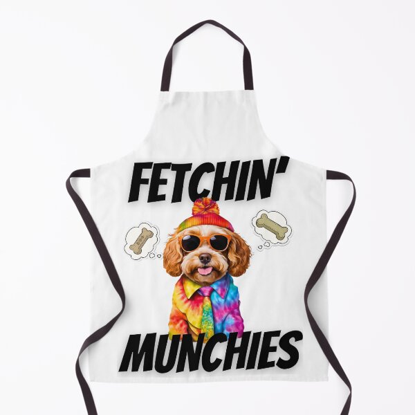 Item preview, Fetchin' Munchies: Cute Cavapoo Stoner T-Shirt for Dog Lovers designed and sold by Fredster1966.