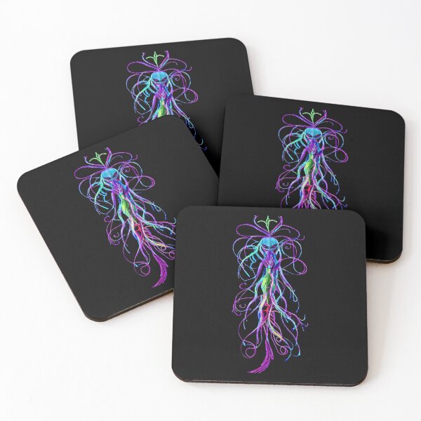 Item preview, Neon tendrils designed and sold by Pebbledrops.