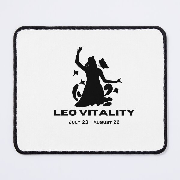 Item preview, Leo Simple zodiac art Black designed and sold by snidentic.