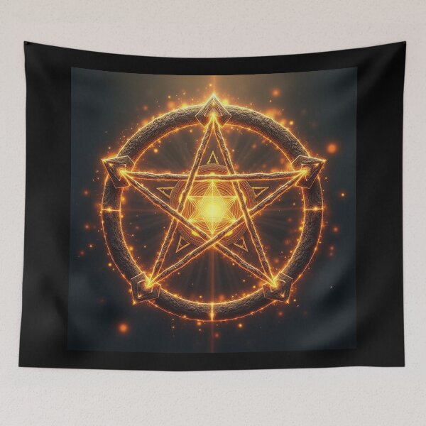 Item preview, Pentagram, Dark Magick, Unique Geometric Design designed and sold by Burn-Ego.