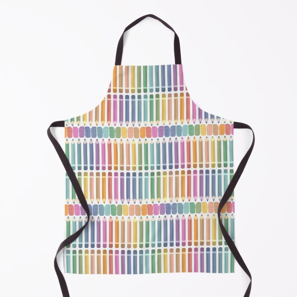 Item preview, Rainbow Color Pencils And Erasers Back To School Design On White designed and sold by JaselviiStudio.