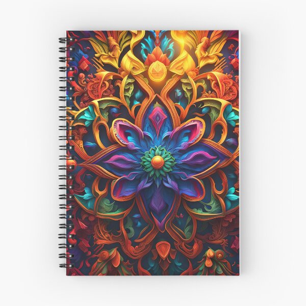 Aperçu de l'œuvre Mandala lumineux créée et vendue par Solotrope.