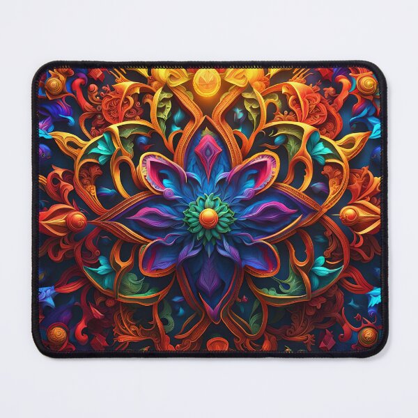 Item preview, Glowing Mandala designed and sold by Solotrope.