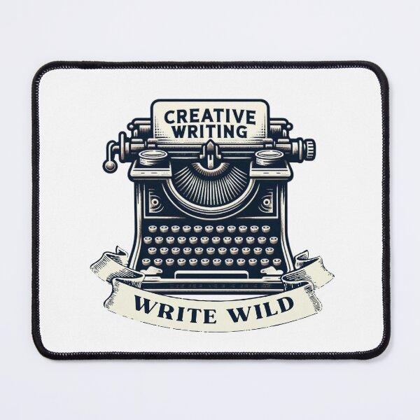 Item preview, Retro Typewriter - Creative Writing Art (White Background) designed and sold by MusesWhispers.