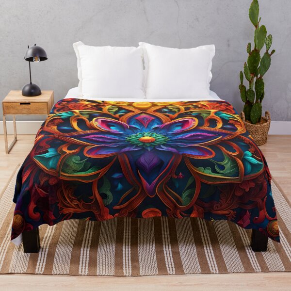 Item preview, Glowing Mandala designed and sold by Solotrope.