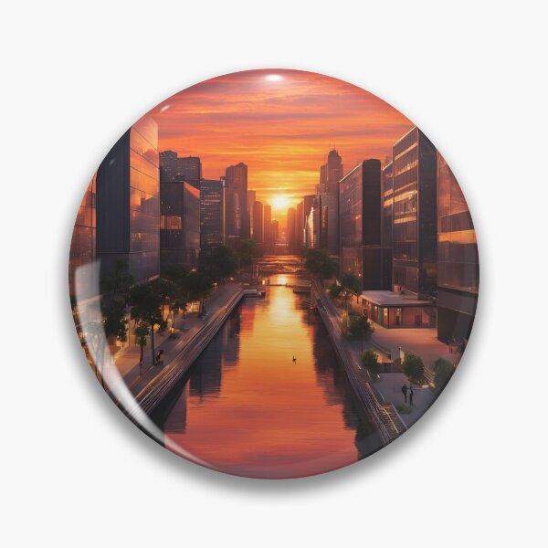 Item preview, Sunset in the city designed and sold by Annacreations1.