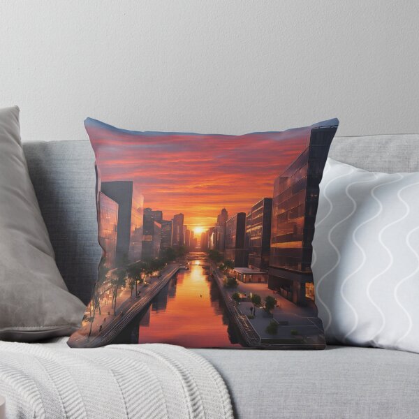 Item preview, Sunset in the city designed and sold by Annacreations1.