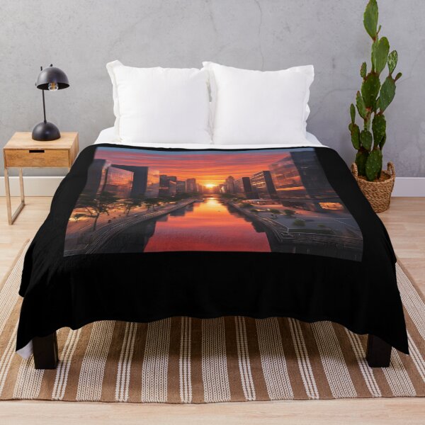 Item preview, Sunset in the city designed and sold by Annacreations1.