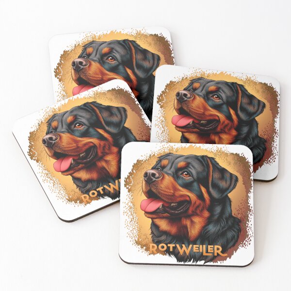 Item preview, Diseño de camisetas con impresiones de carteles: razas de perros: Rottweiler designed and sold by ForeverPrintsOK.
