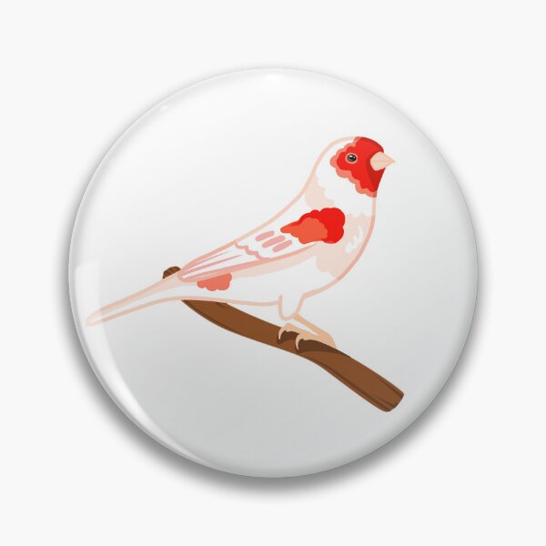 Item preview, Red Mosaic Dimorphic Canary designed and sold by ElizabethsFlock.