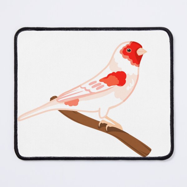 Item preview, Red Mosaic Dimorphic Canary designed and sold by ElizabethsFlock.