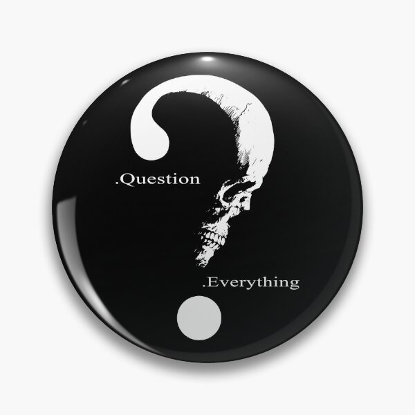 Item preview, Question everything.Black designed and sold by hussain-dz.