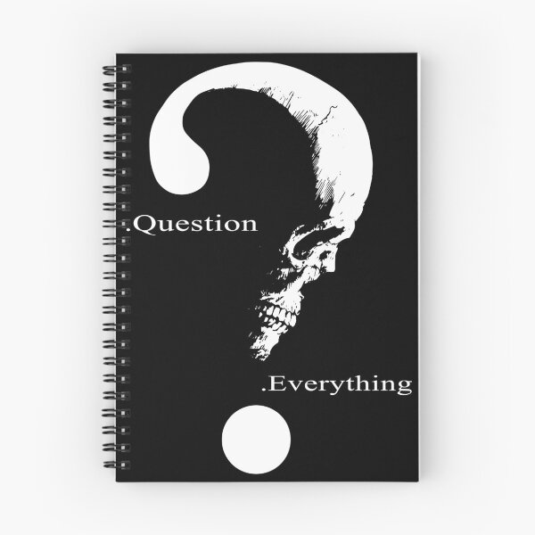 Item preview, Question everything.Black designed and sold by hussain-dz.