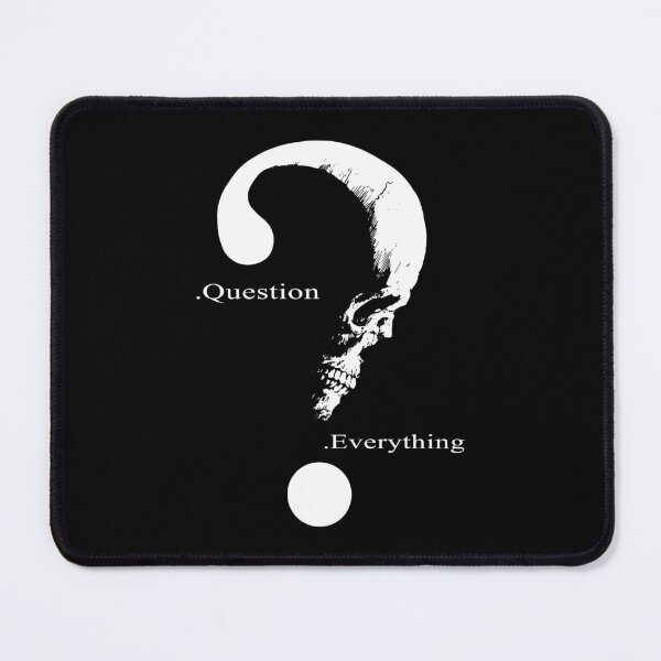 Item preview, Question everything.Black designed and sold by hussain-dz.