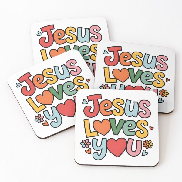 Item preview, JESUS LOVES YOU | CHRISTIAN designed and sold by lovaticart.